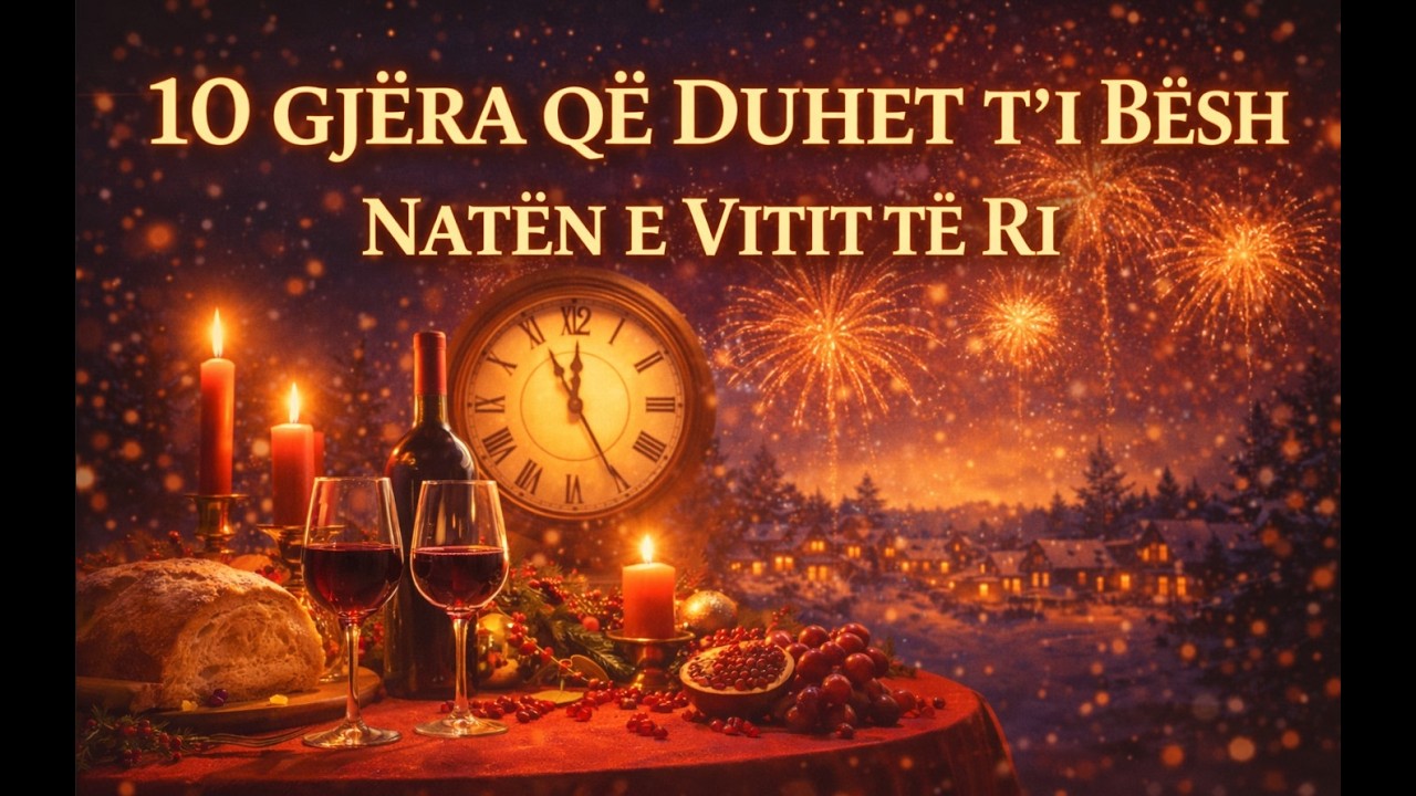 10 Gj&euml;ra q&euml; DUHET t&rsquo;i B&euml;sh Nat&euml;n e Vitit t&euml; Ri &ndash; K&euml;shtu Niset nj&euml; Vit i Mbar&euml;