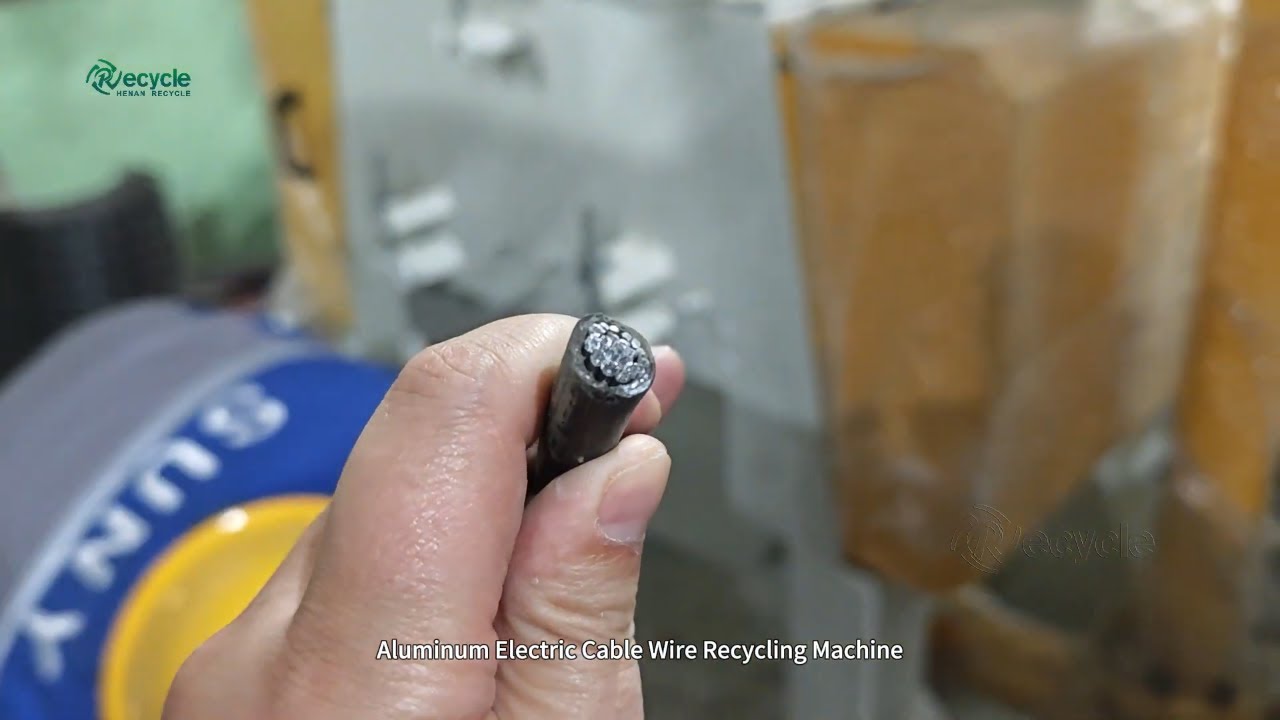 Aluminum Building Wires & Cables Recycling - Aluminum Granulator