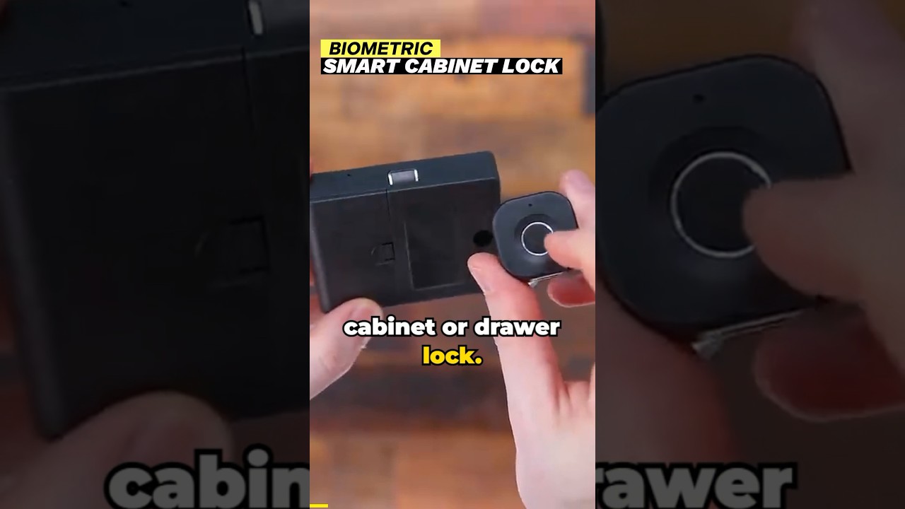 Biometric Smart Cabinet Lock - Review. #biometriclock #review #smartlock #bizgamers