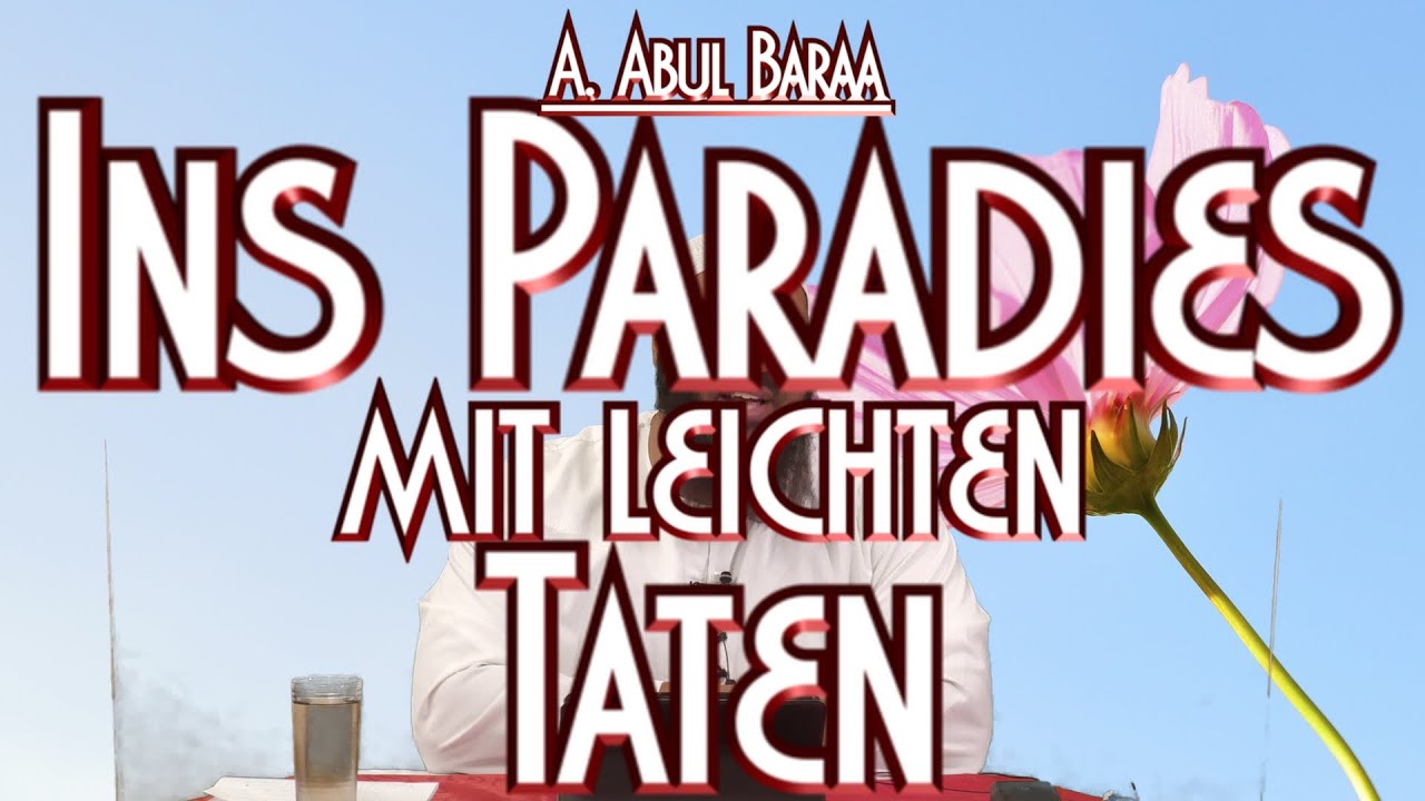 INS PARADIES MIT LEICHTEN TATEN mit Sh. A. Abul Baraa in Braunschweig