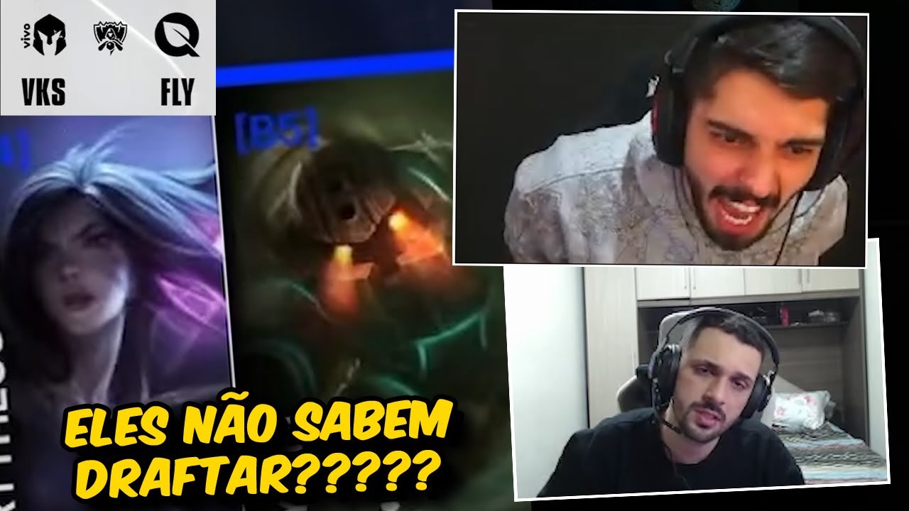 JUKES DERRETEU ASSISTINDO BRASIL NO SEGUNDO DIA DO MUNDIAL | VKS vs FLY