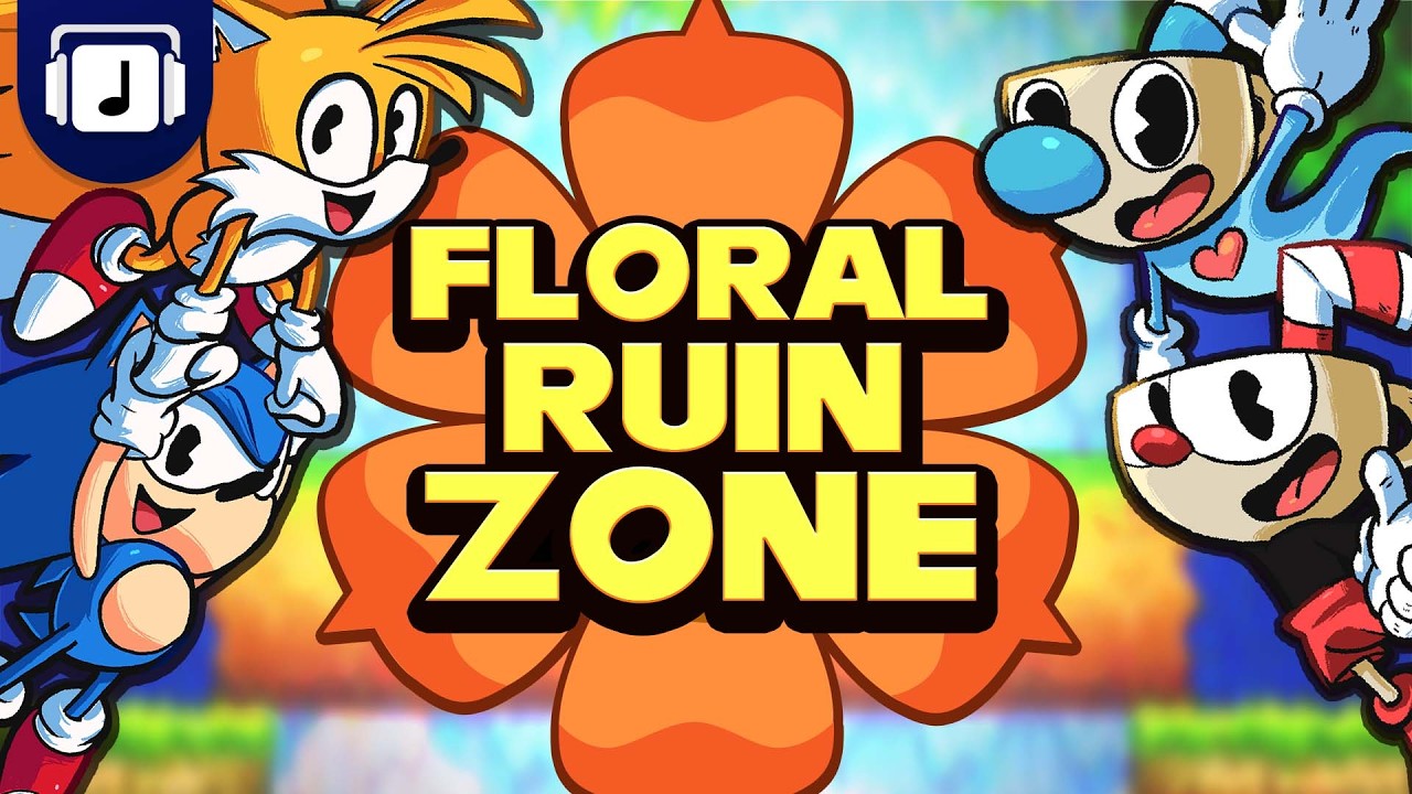 Floral Ruin Zone - Cuphead x Sonic 2 MASHUP