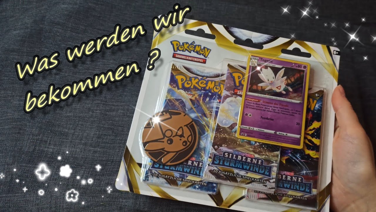 ASMR - Ich packe mein Togetic-Pokemon-Karten-Set aus 😁