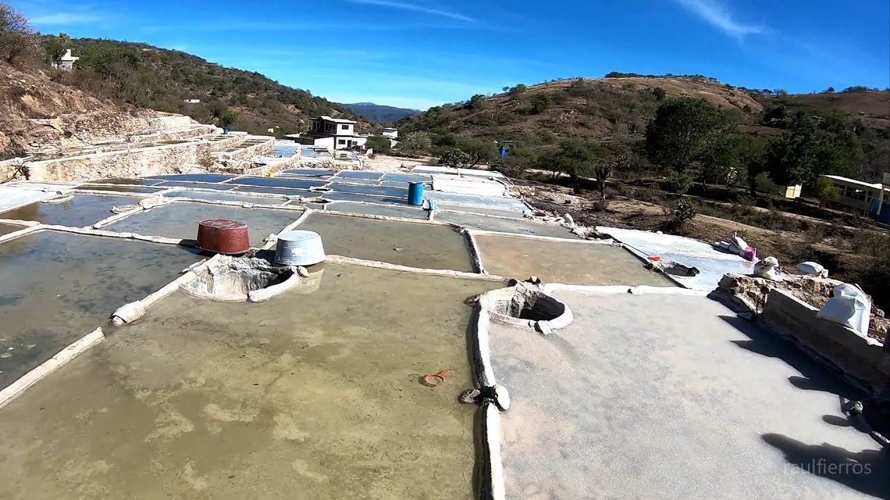 San Ildefonso Salinas Oaxaca Pozos de Sal