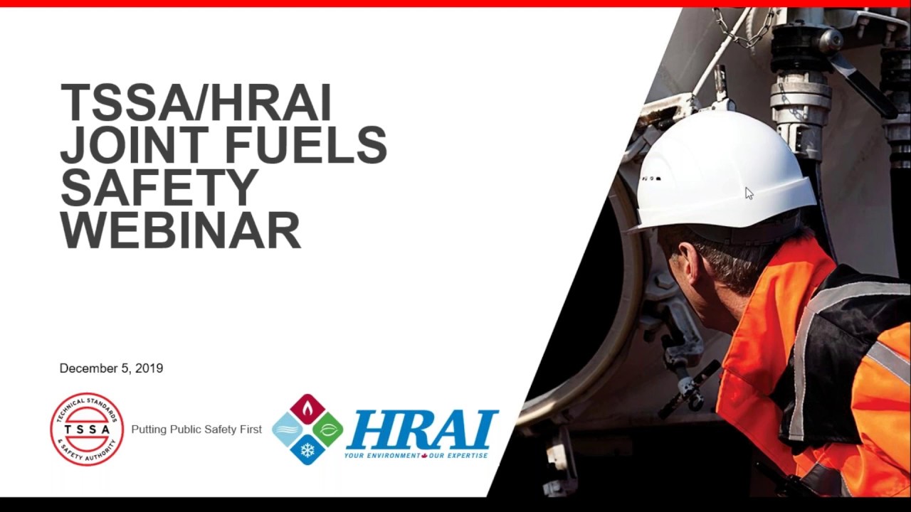Know Your Gas Code  A Webinar featuring B149 1 Interpretations & Explanations by TSSA