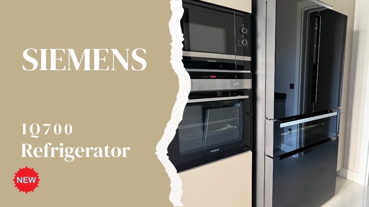 SIEMENS iQ700 French Door Refrigerator, Glass Door #siemens