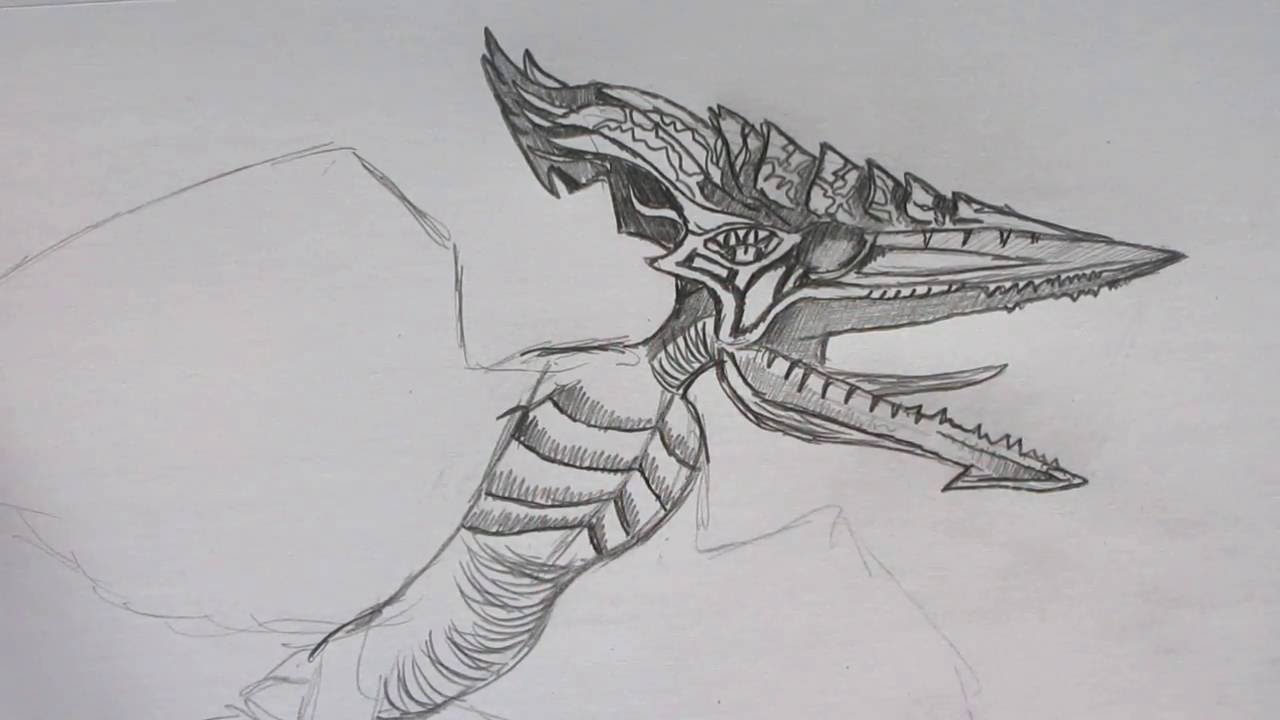 How to Draw Boss Battle Pteranodon, Valkyrie 77, Part 1.