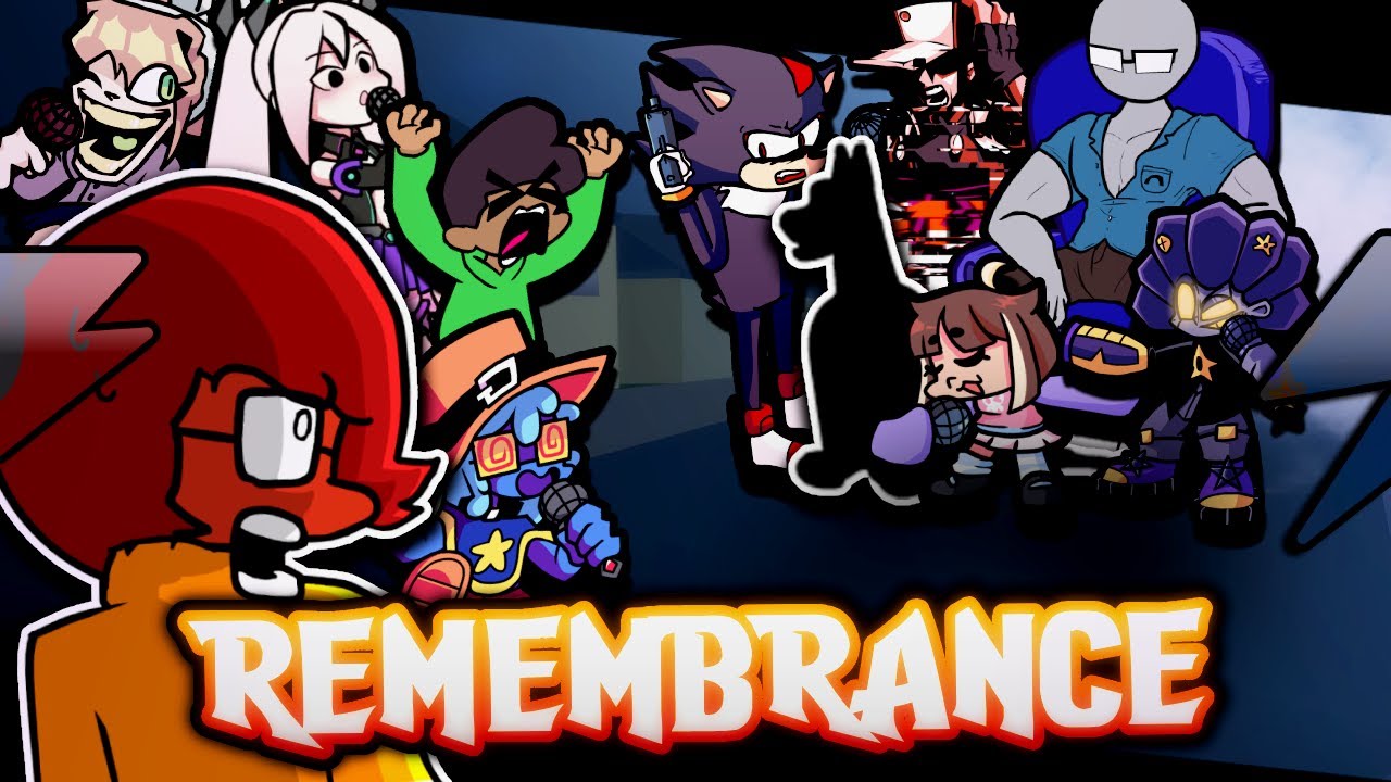 REMEMBRANCE but Every Turn a Different Character Sings 🎶⚡ (FNF Remembrance Everyone Sings It)