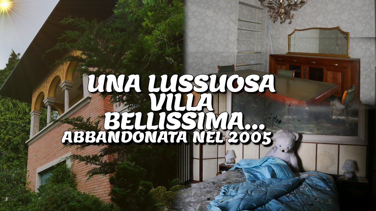 LA VILLA ABBANDONATA DELL'ORSO MALINCONICO! UN PALAZZO CHE NON MERITAVA QUESTA FINE!! [Urbex Italia]