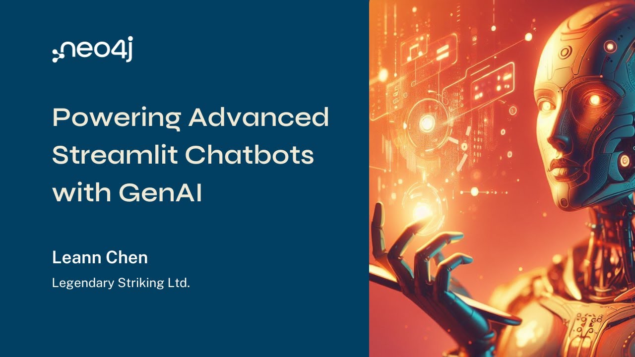 Neo4j Live: Powering Advanced Streamlit Chatbots with GenAI