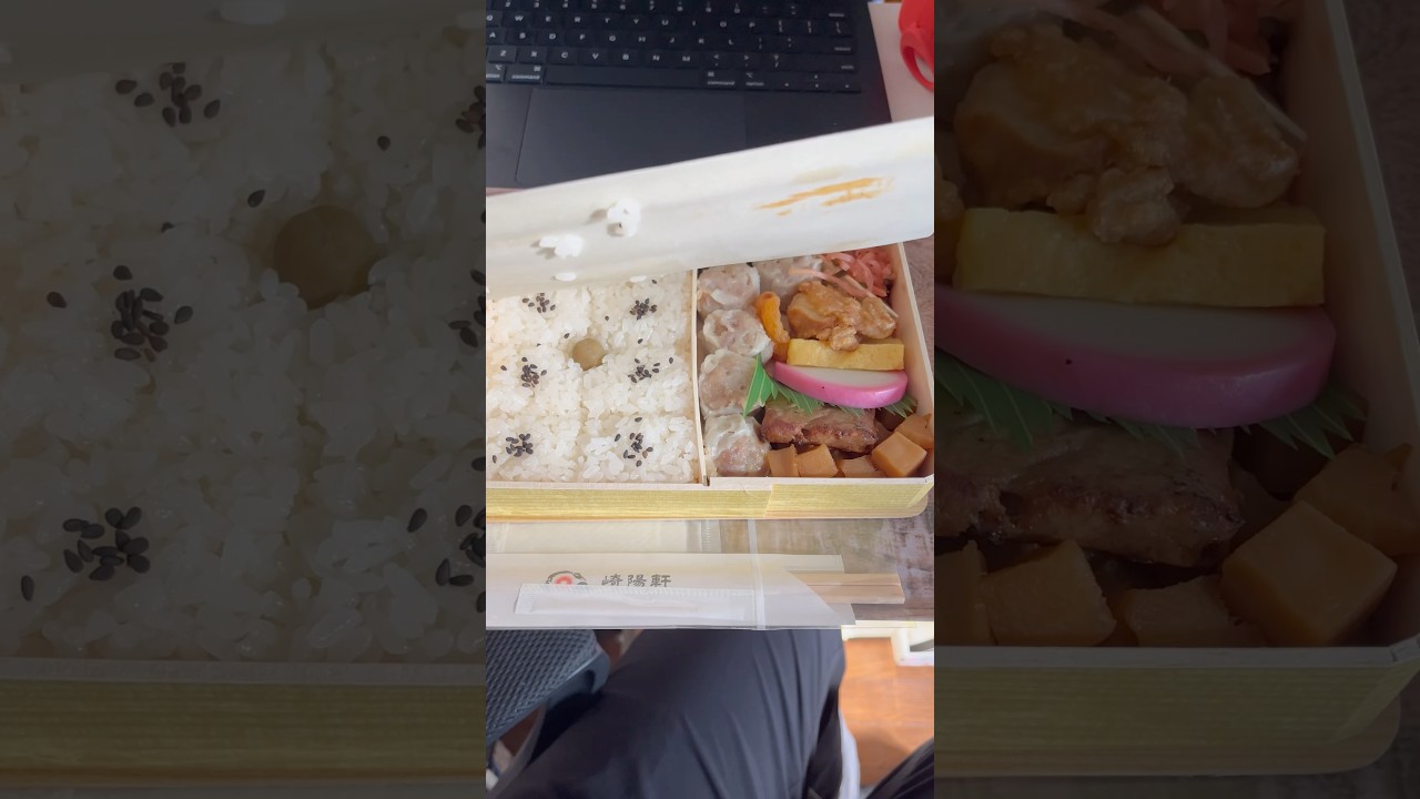 Yokohama&rsquo;s Famous Shiumai Bento from Kiyoken! #shorts