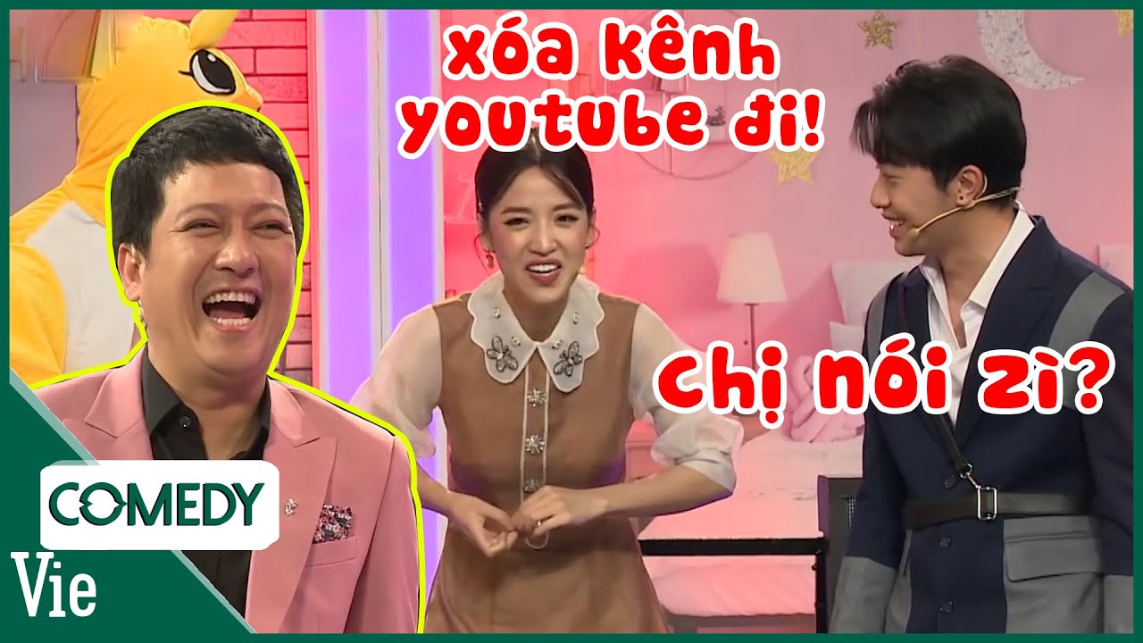 Trường Giang hốt hoảng Puka chơi ngang bắt Cris Phan xóa kênh YouTube, gài Khả Như tỏ tình trên sóng