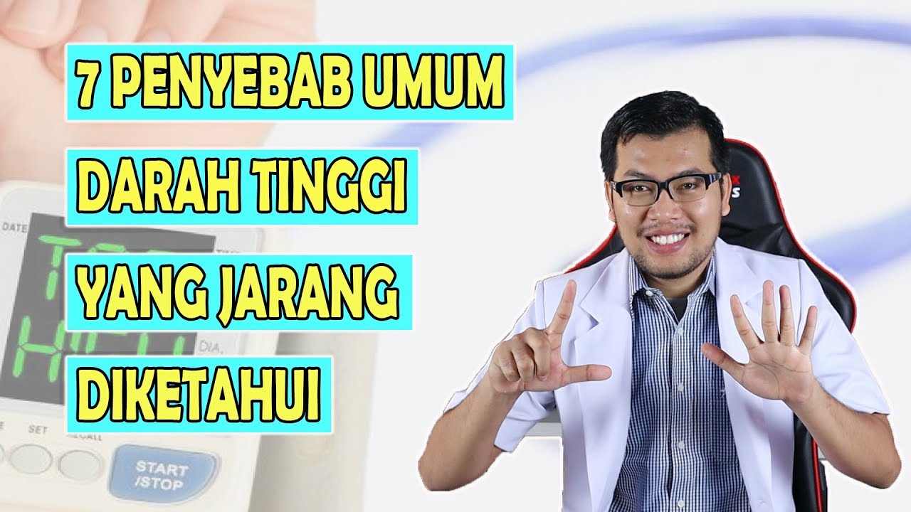 7 Penyebab Umum Darah Tinggi Yang Tidak di Ketahui