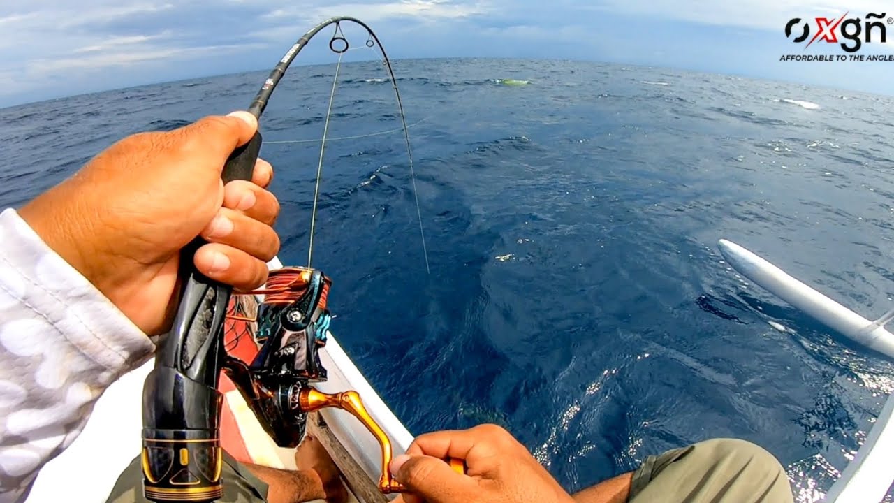 Sadiis !! 😱 Rell Sampai Berderit Lari 100 Dispot Andalan - OXGN Fishing Tackle Light Jigging