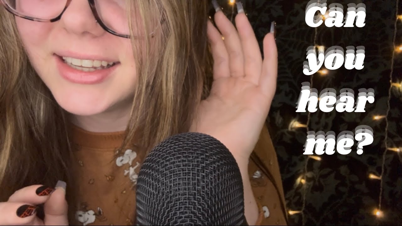 ASMR: отключение и включение микрофона | Эффект «Аквариум»