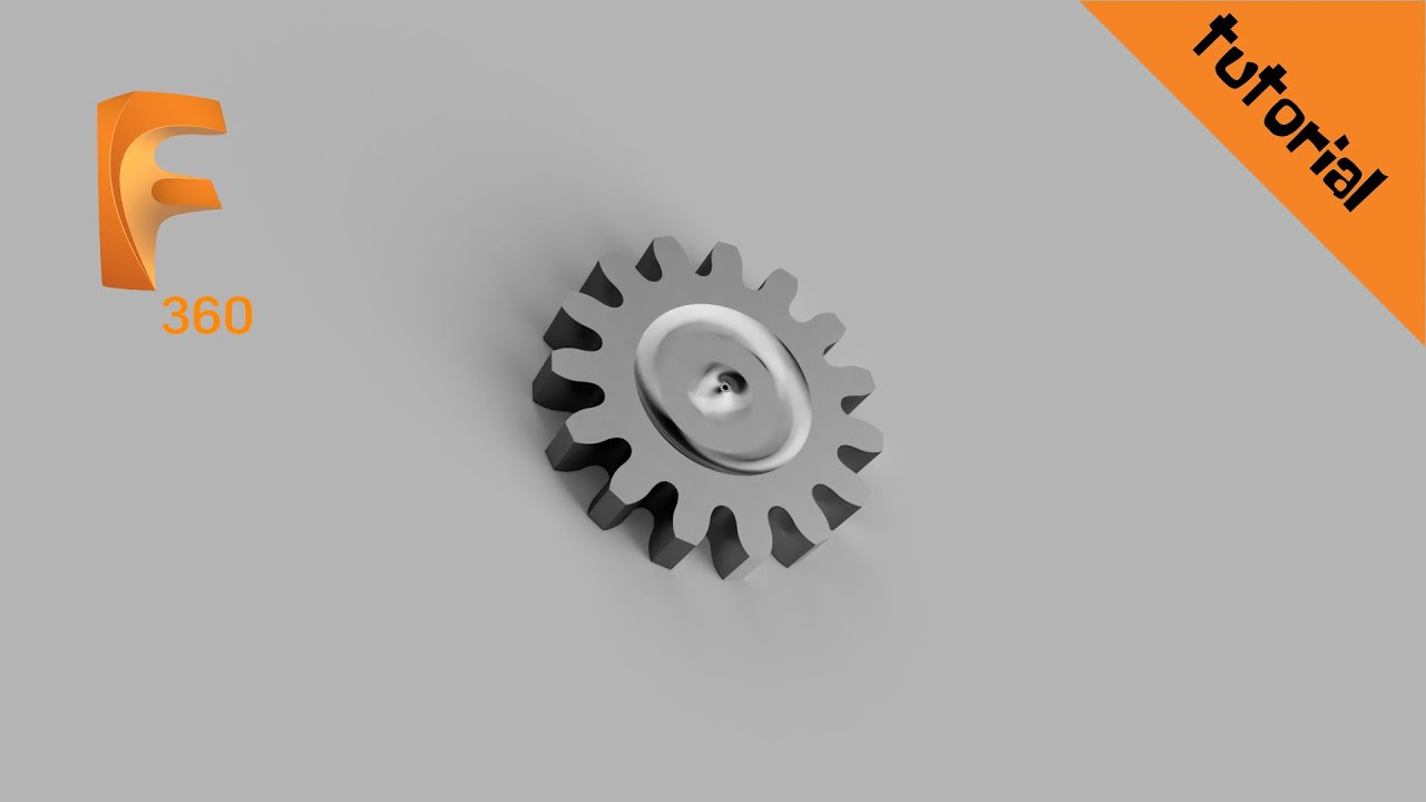 Como crear engranes en Fusión 360