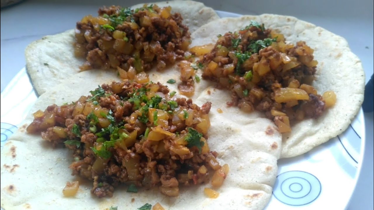 Receta vegana: Picadillo de papaya verde (lechosa o Fruta bomba)