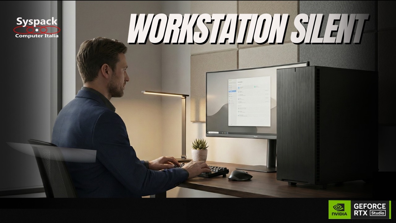 Workstation silenziosa ad alte prestazioni: quando la potenza è progettata bene