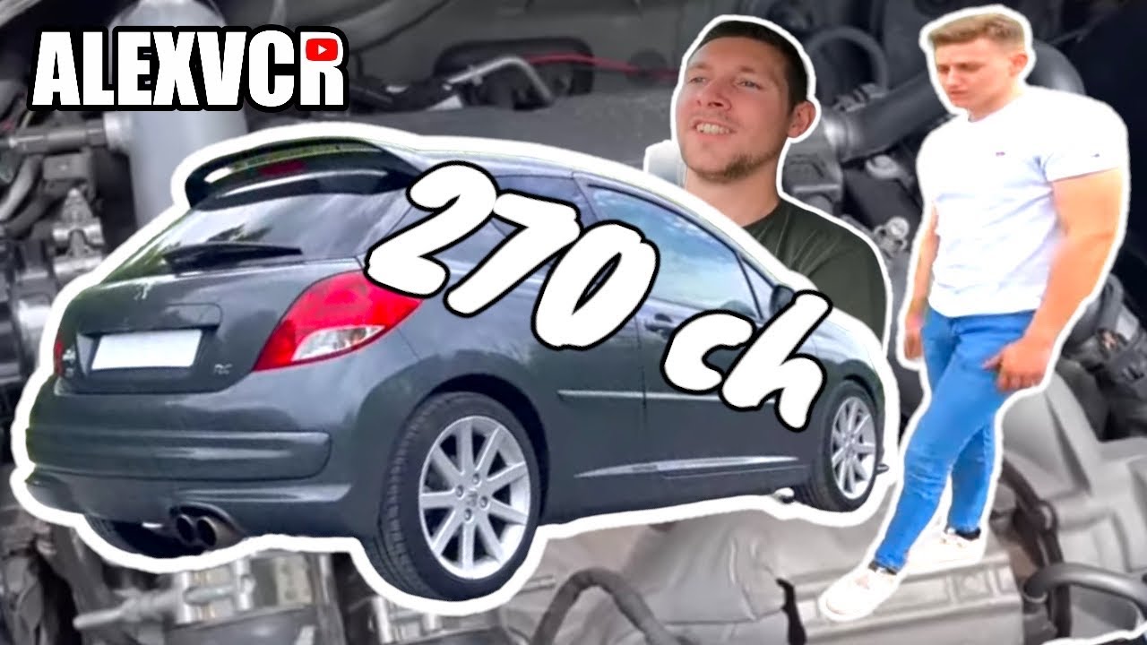 [VLOG] PRÉPARATION MAX pour cette 207 RC, méthanol etc ⚠️ Un stage 3 sérieux et presque 300 ch 🔥
