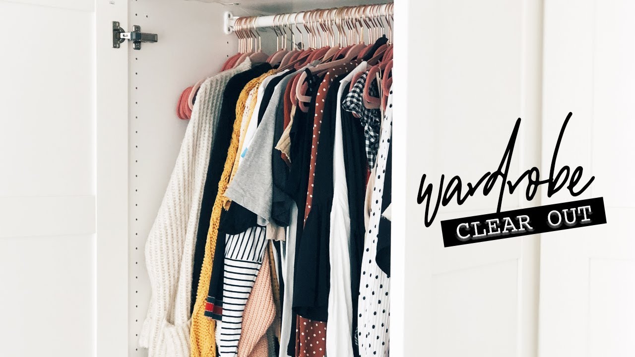WARDROBE ORGANISATION + CLEAR OUT | Hello October Vlog