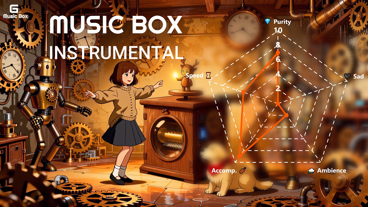 ⚙️ CLOCKWORK BOUNCE | Rhythmic Music Box & Mechanical Heavy Beats ✨