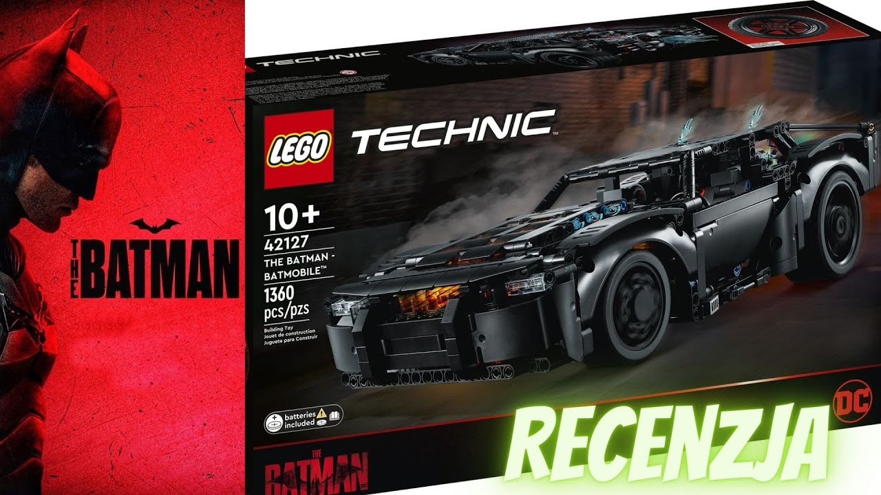 BATMAN 2022 🦇 LEGO TECHNIC 42127 BATMAN &mdash; BATMOBIL 🚓 RECENZJA 🖤 Gorąca Nowość LEGO na rok 2022