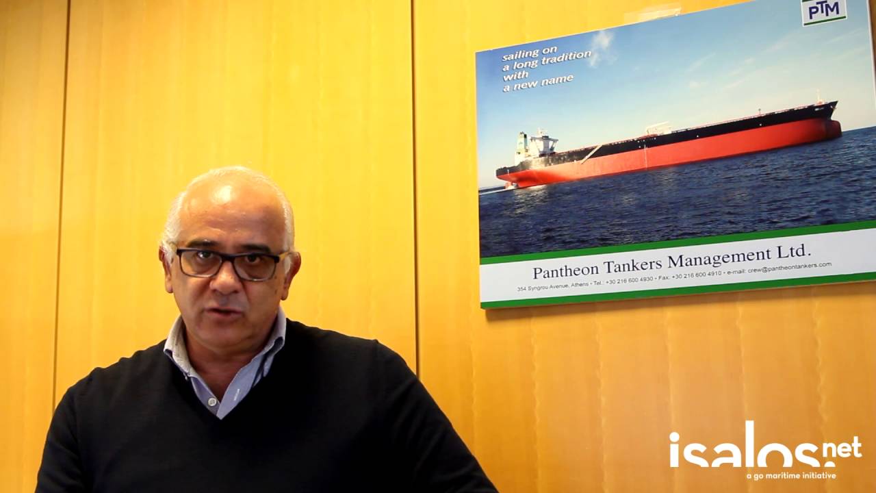 Isalos.net - καπτ. Νίκος Κωβαίος - Pantheon Tankers Management Ltd.