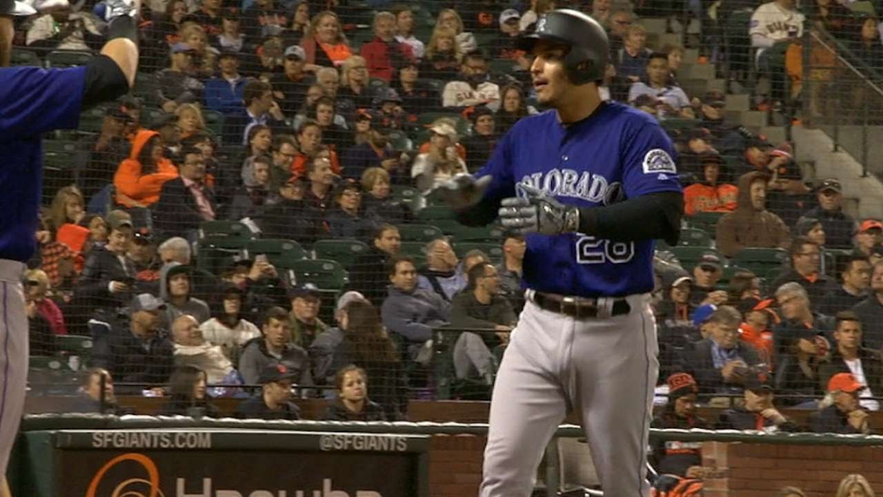 7/5/16: Rockies pile on the runs late to top Giants