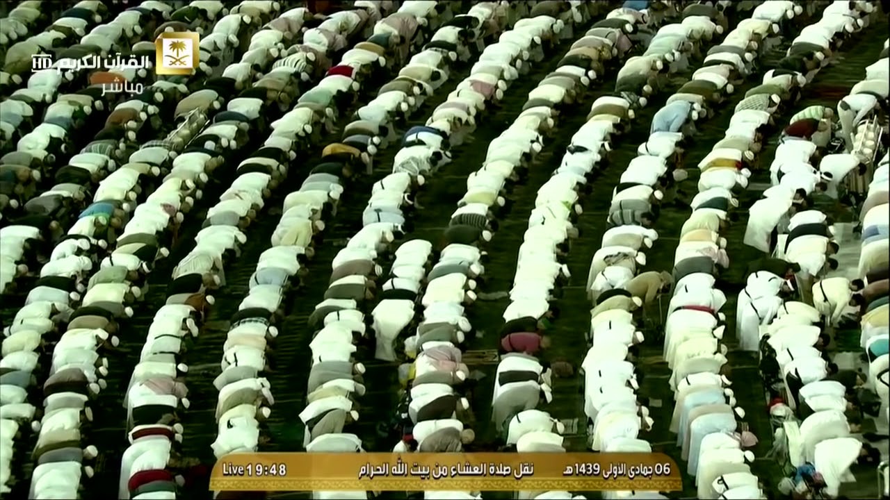 صلاة العشاء للشيخ عبدالرحمن السديس اليوم الثلاثاء 6 جمادى الأول 1439 - الحرم المكي