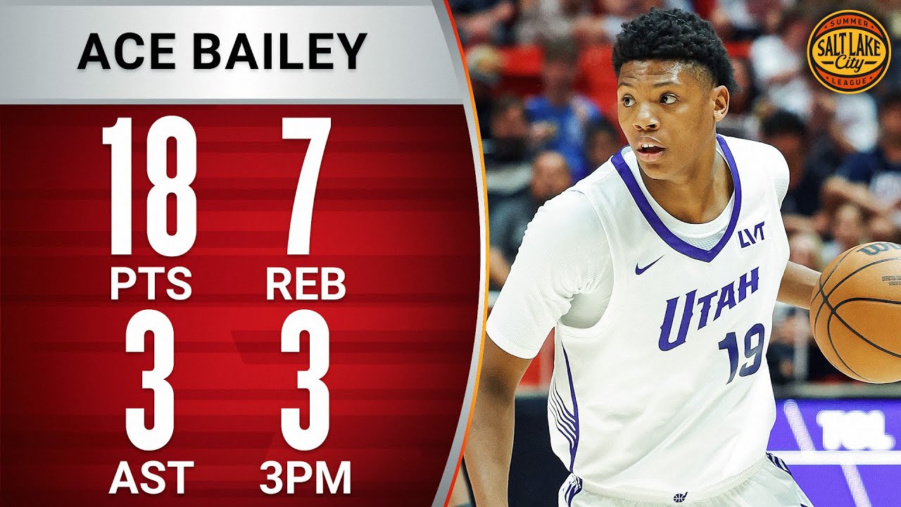 Ace Bailey SHOWED OUT vs Grizzlies | July 8th, 2025