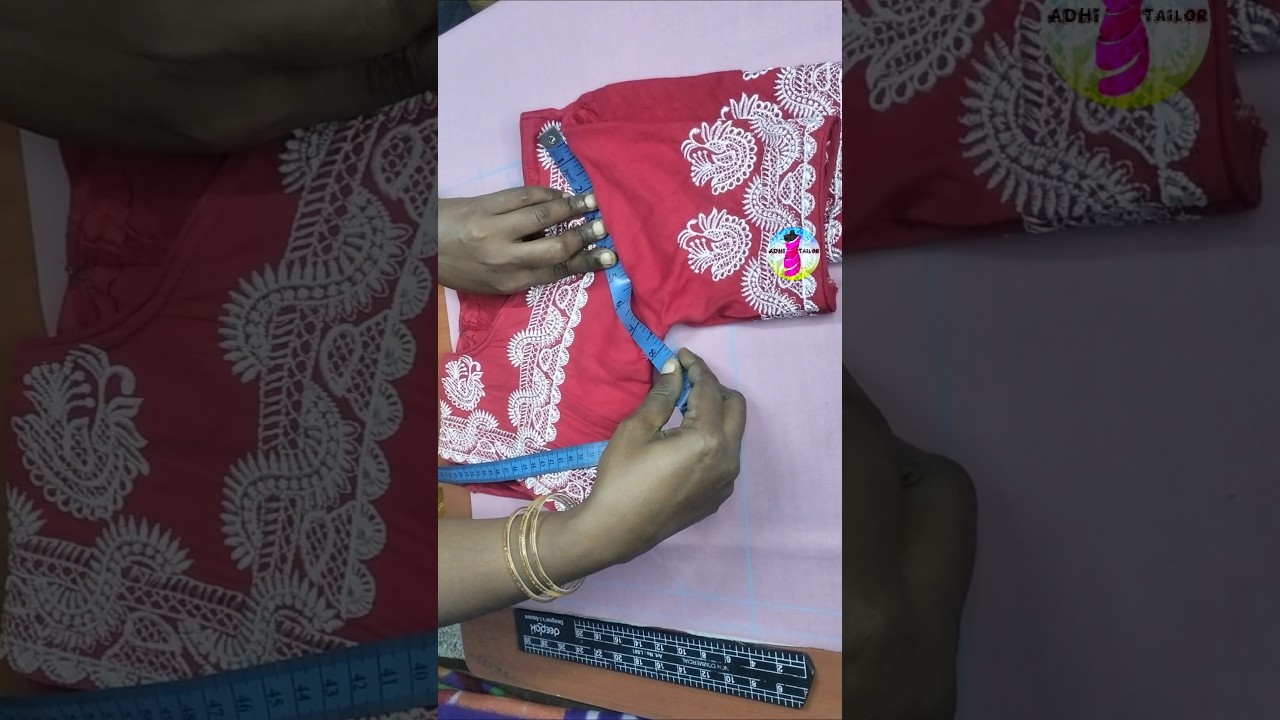 36 size blouse cutting | part 1| tips & tricks | #fashion #trending #blousecutting #blousetutorial