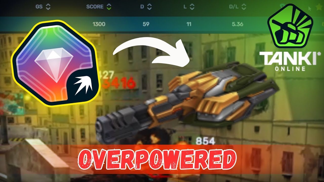 The 'NEW' Thunder + Viking Excelsior Augments are OP in Tanki Online