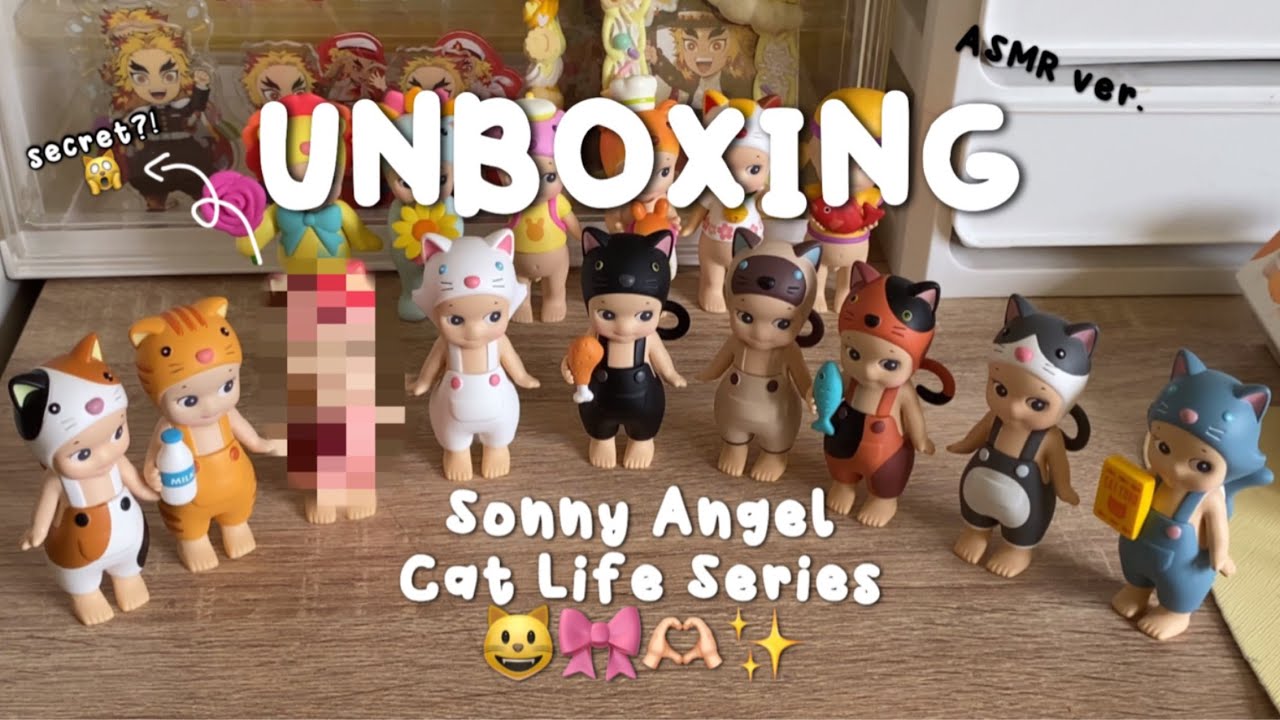 Unboxing Limited Edition Sonny Angel! [cat life series]