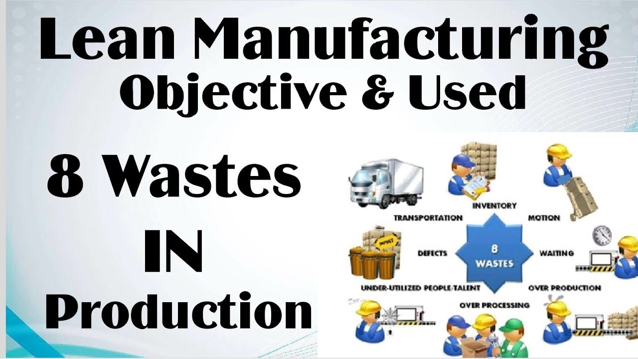 Lean Manufacturing in hindi, 8 Wastes in lean Manufacturing , 8 Wastes in Production .full Explain