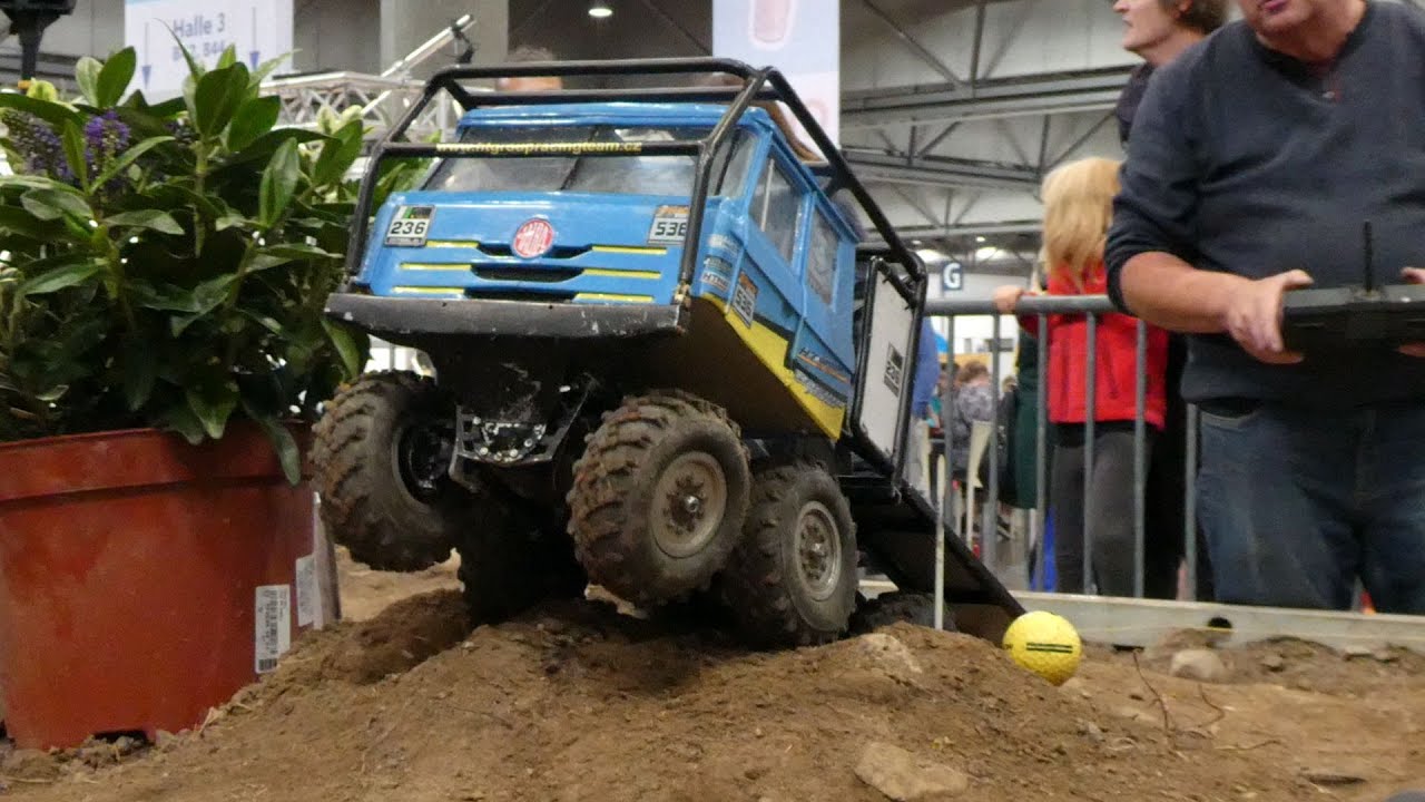 RC Truck Trial - Tatra 815 8x8 1:12 Ostrial Modell Hobby Spiel Messe Leipzig 2023