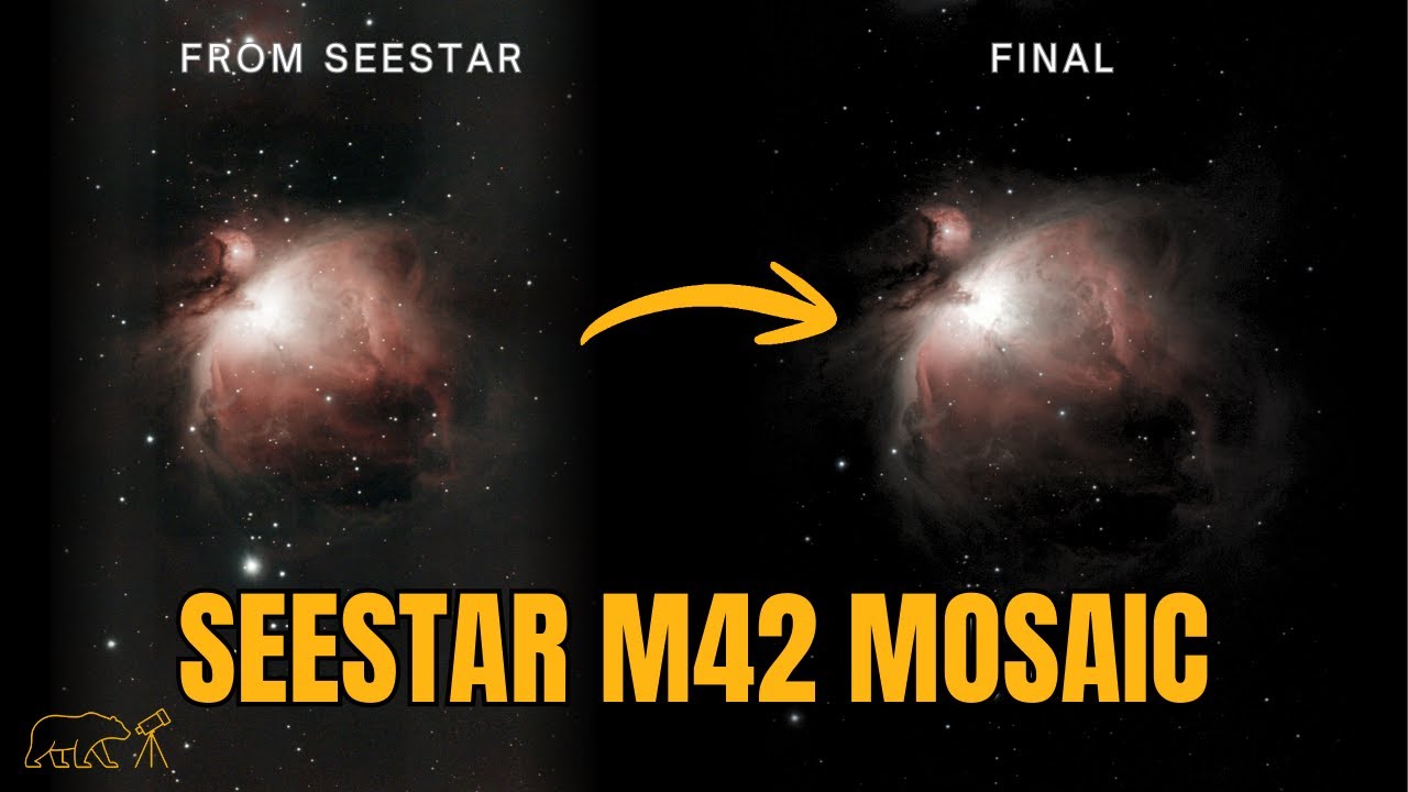 Fixing Seestar S50 Mosaic Seams | M42 Free Software Workflow