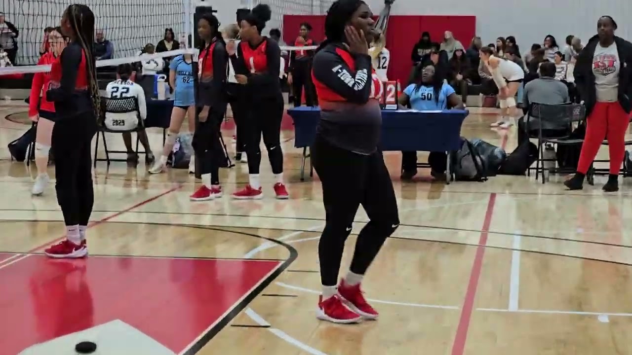 A Town Volley 14 Red vs  Ark Volley 14u Local+ Red Gm1