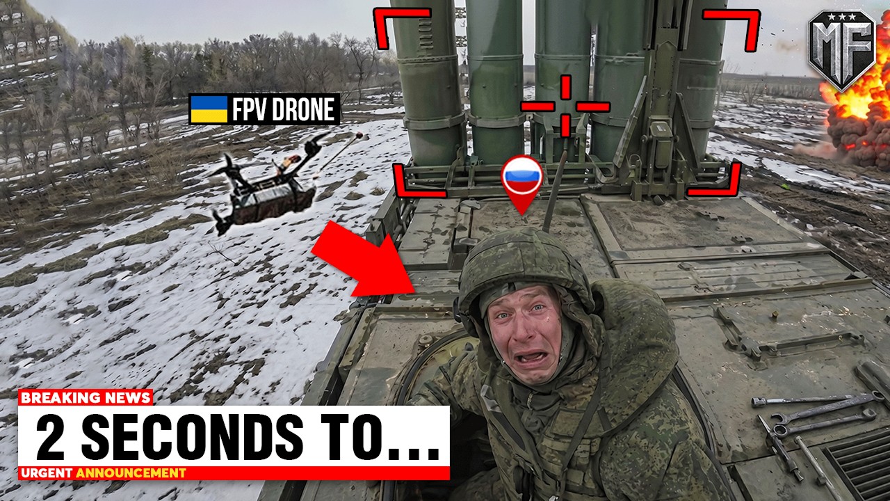 Russian Armed Forces Try to Save Weapon from Ukrainian FPV Drones - Then THIS Happened...