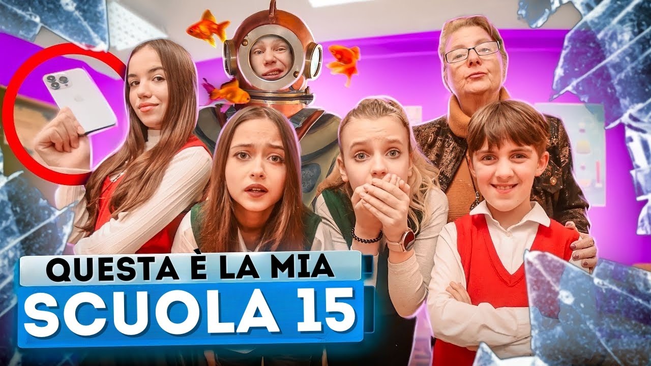 Ho rotto il water a scuola 🚽😱 Nuovo bullo! Avventure a scuola