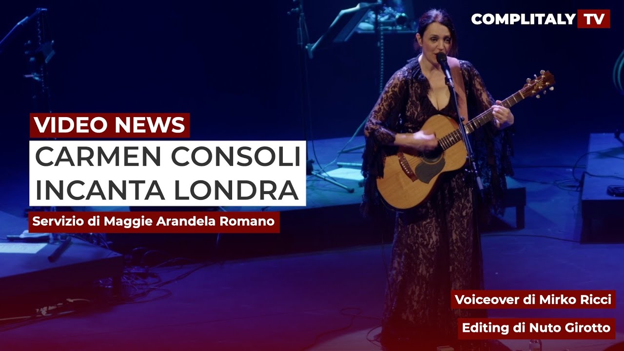 Carmen Consoli fa il sold-out a Londra