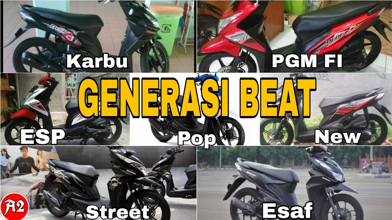 Generasi HONDA BEAT Dari Tahun ke Tahun 2008-2020