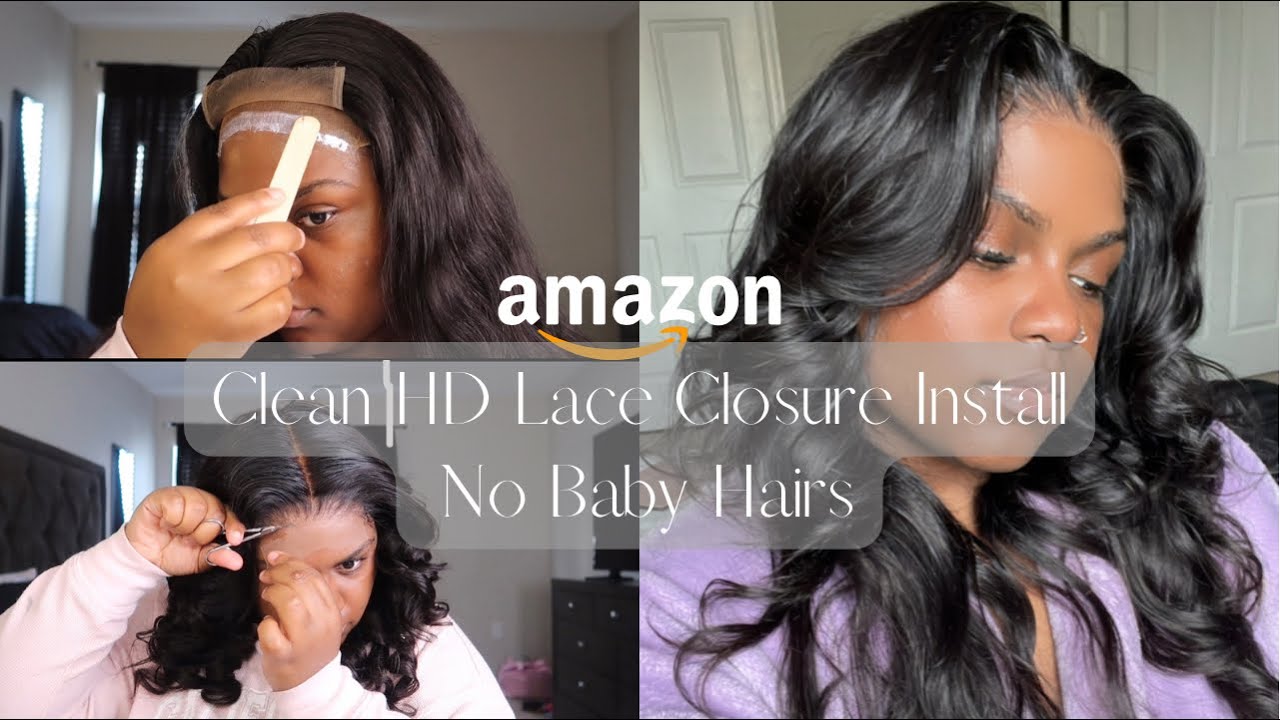 BEST AMAZON WIGS | THIS WIG IS A MUST BUY! | CLEAN HD Closure Wig Install
