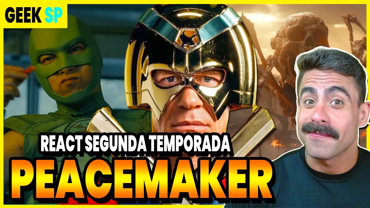 JAMES GUNN SEGUE INVICTO? | PACIFICADOR (PEACEMAKER) 2 TEMPORADA REACT PRIMEIRO TRAILER