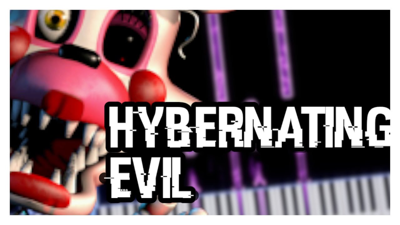Hybernating Evil | Ultimate Custom Night | Piano Tutorial