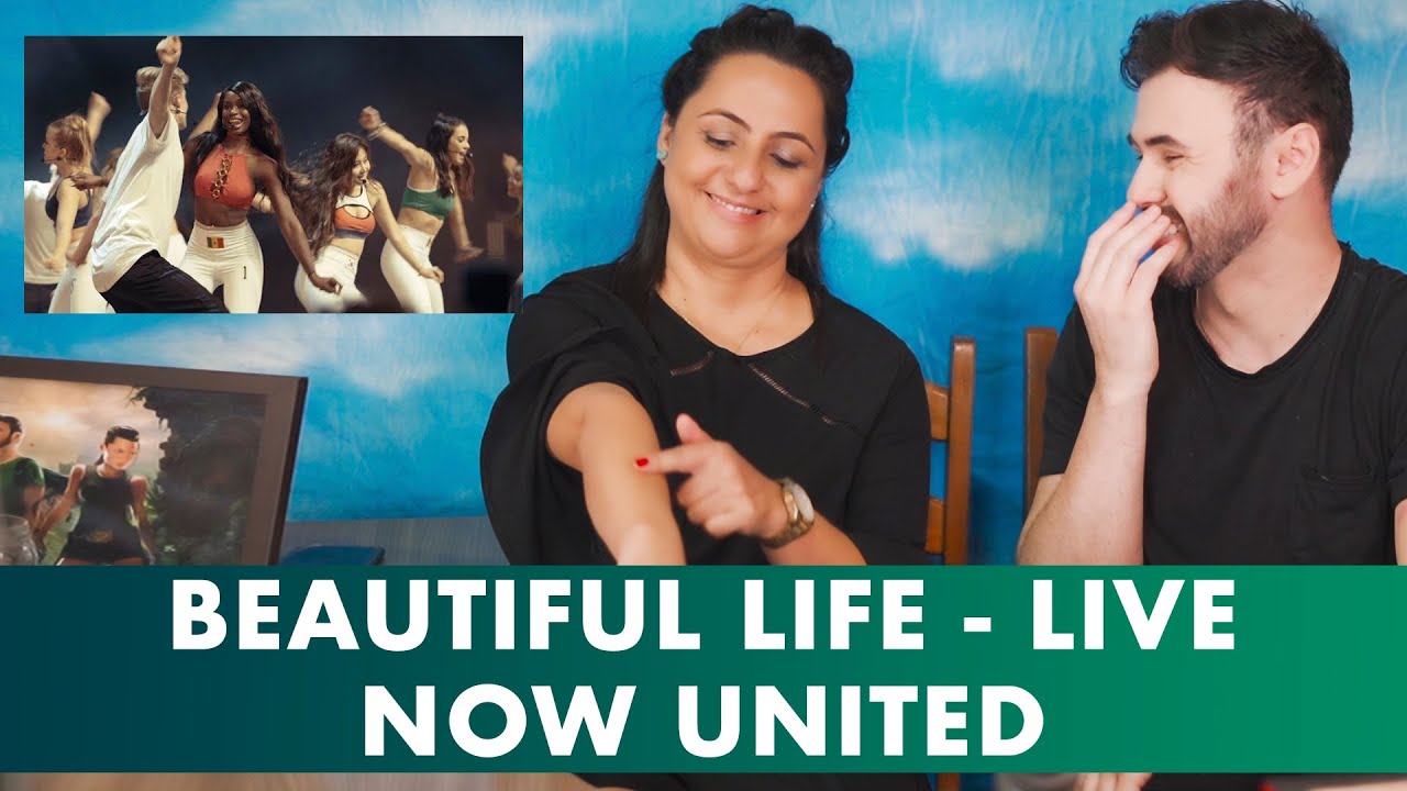 (Reação)Now United - Beautiful Life (LIVE) | Definitivamente a música preferida da Gra