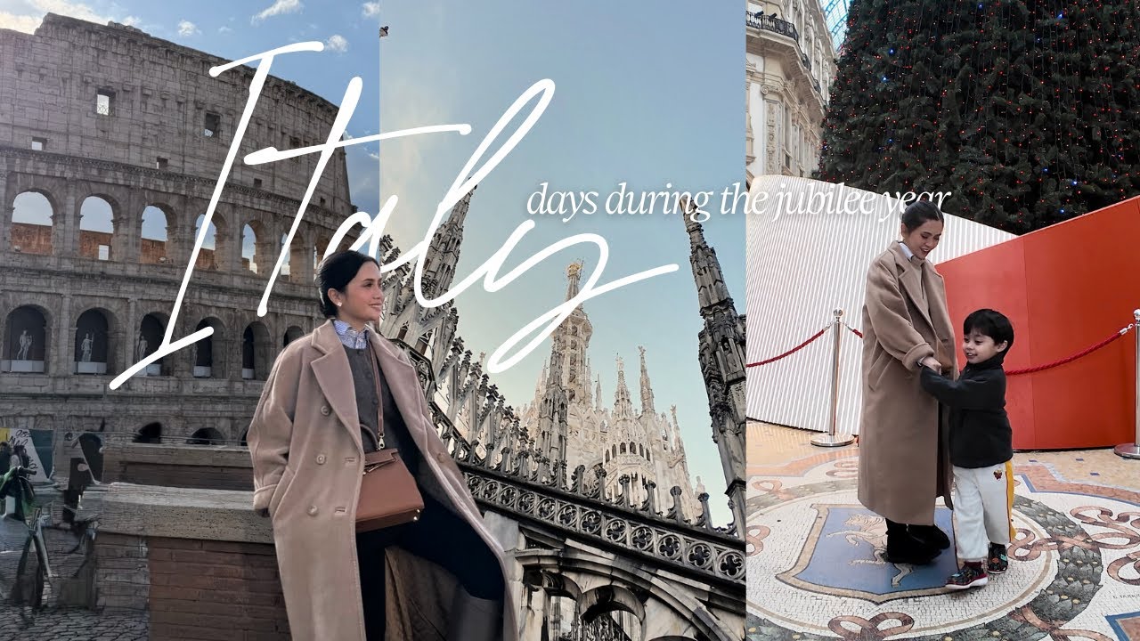 ITALY VLOG 🇮🇹 | Rome, Vatican, Florence, Milan ✨| Anna Cay ♥