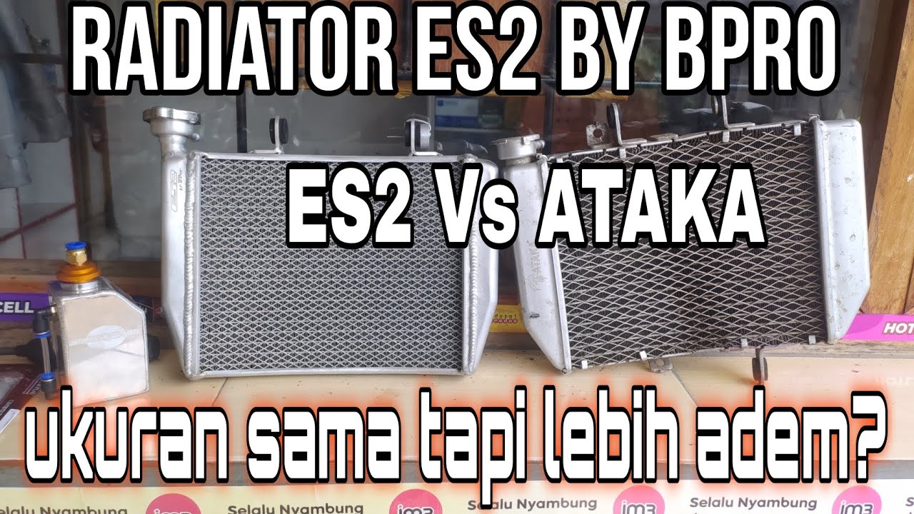 Review & pasang Radiator Es2 mx king