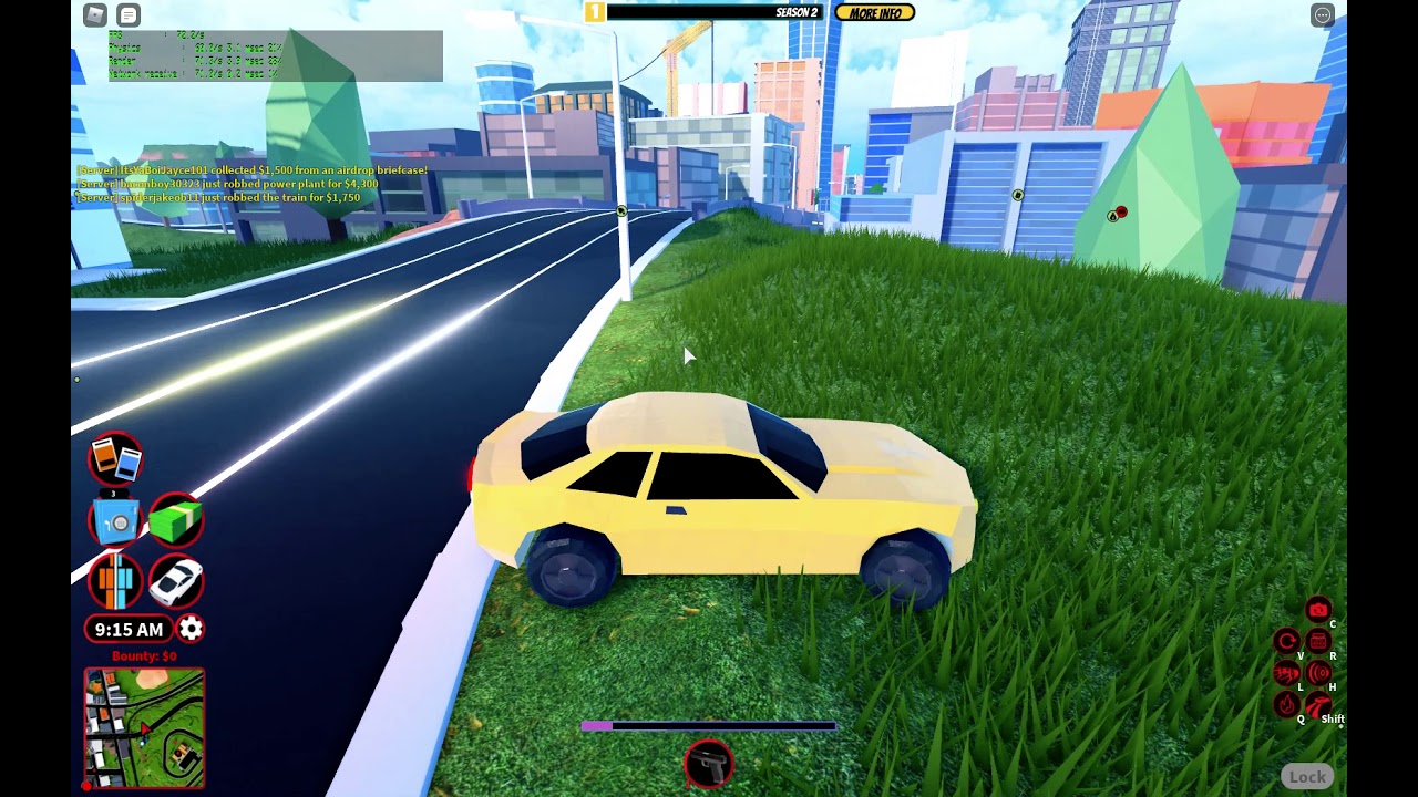 Roblox Jailbreak on the GTX 1050TI (HIGH SETTINGS)