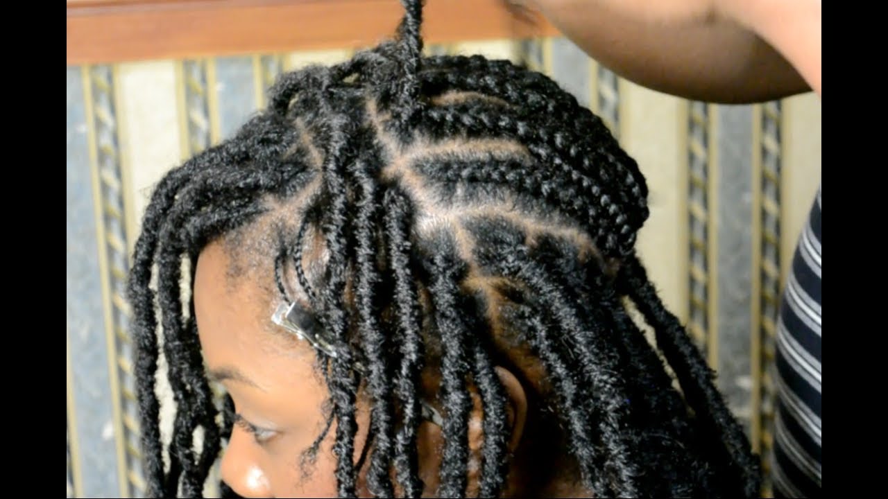 No Cornrows Crochet Locs - TWO DETAILED METHODS SHOWN (Nu Locs)