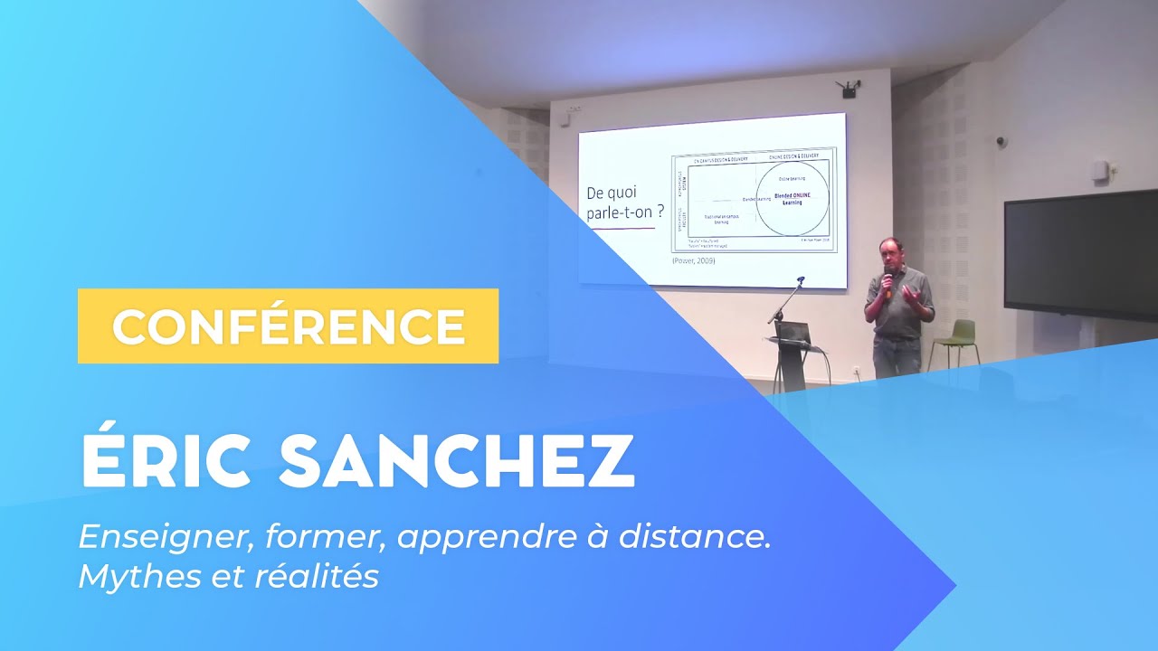 Enseigner, former, apprendre &agrave; distance. Mythes et r&eacute;alit&eacute;s | Par &Eacute;ric Sanchez